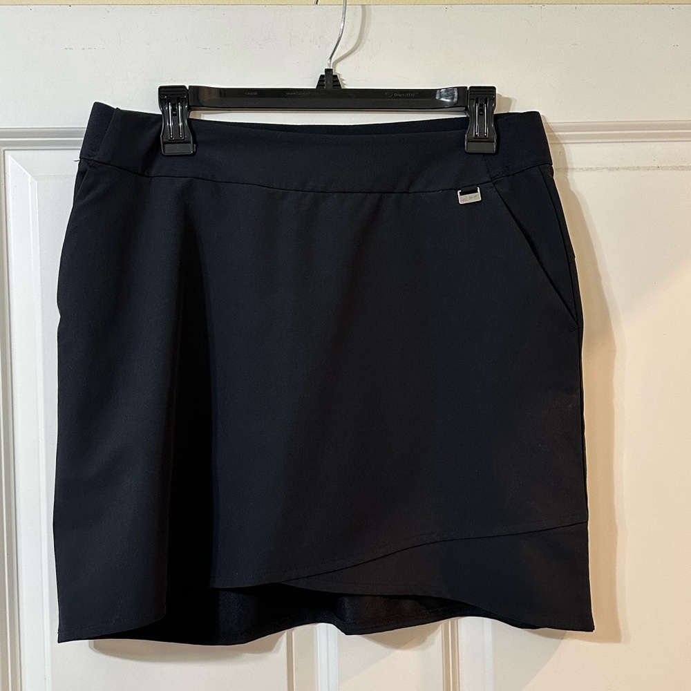 Greg Norman Collection Black Athletic Skort